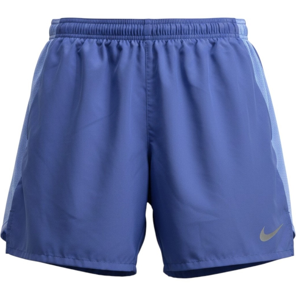Nike Running Shorts Mens Medium Blue Excellent Dri-FIT Mesh Back Pocket 2.5" In